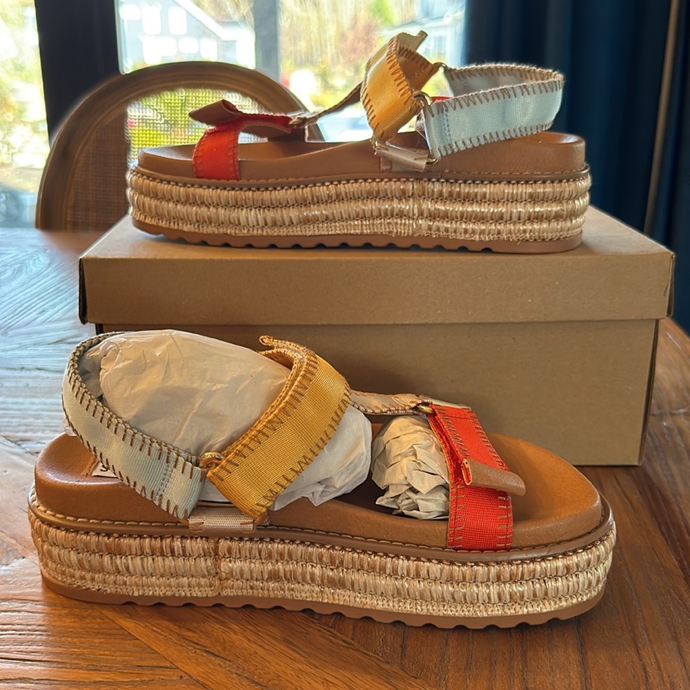 Steve Madden Monaco sandals sz 7 New with box